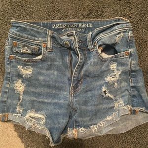 American Eagle stretch denim shorts